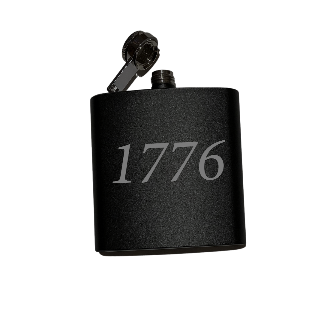 1776 - Join or Die - Laser Engraved - Matte Black