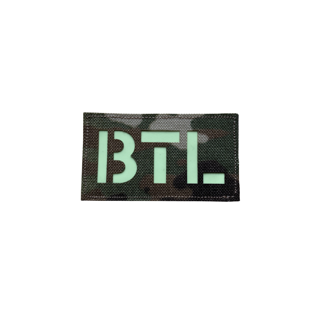 Bravo Team Leader (BTL) Patch - Laser Cut - Luminous/Glow in the Dark - 3.5"X2"